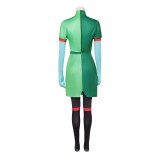 Knights of Guinevere Andrea Green Fullset Party Cosplay Costume Halloween Carnival