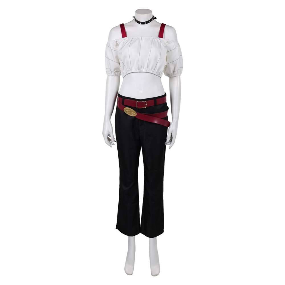 Kirara Hoshi Uniesex White Cosplay Costume Halloween Carnival Outfit