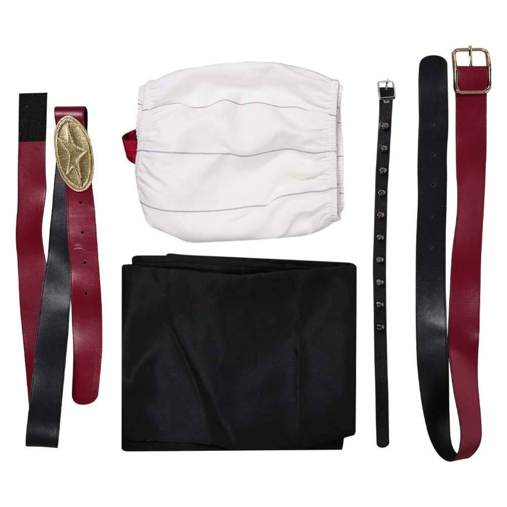 Kirara Hoshi Uniesex White Cosplay Costume Halloween Carnival Outfit