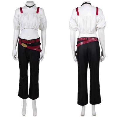 Kirara Hoshi Uniesex White Cosplay Costume Halloween Carnival Outfit