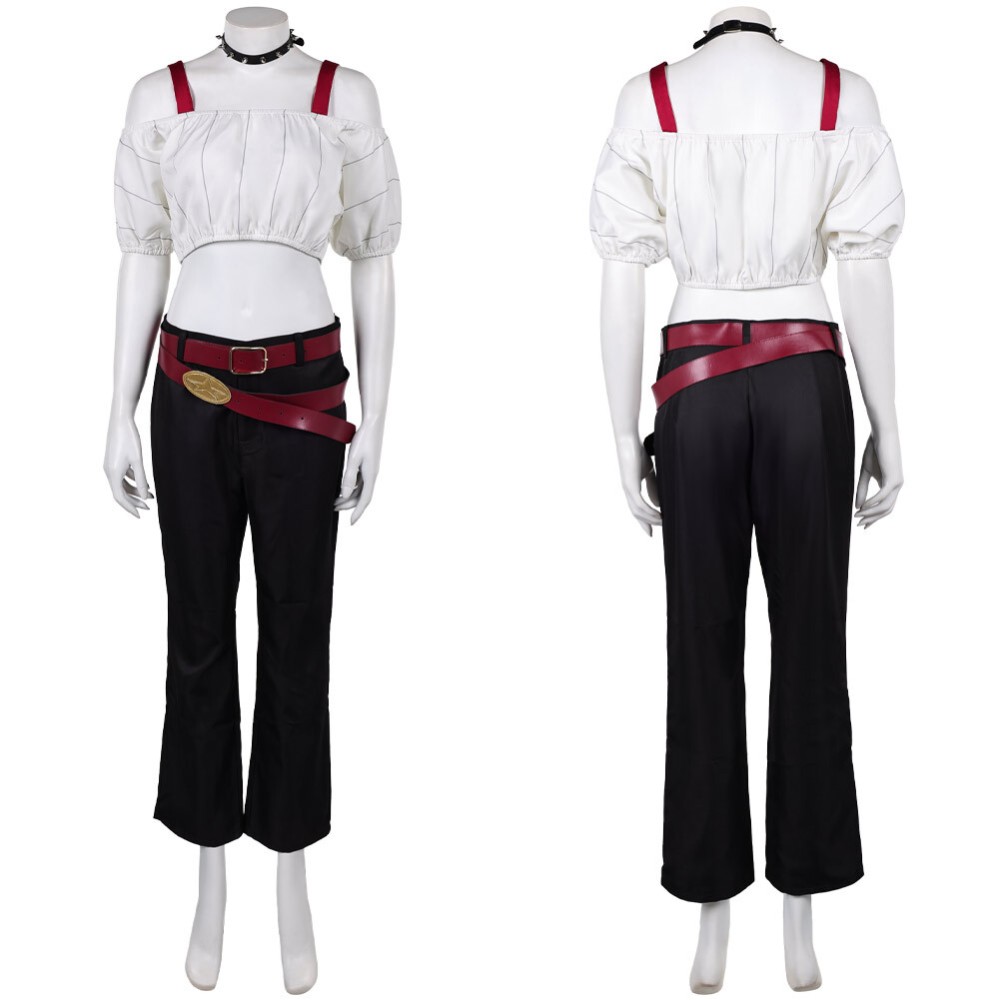 Kirara Hoshi Uniesex White Cosplay Costume Halloween Carnival Outfit