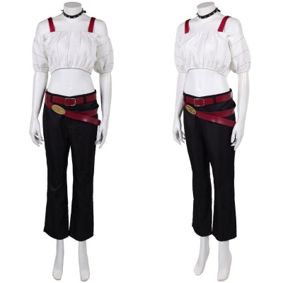 Kirara Hoshi Uniesex White Cosplay Costume Halloween Carnival Outfit