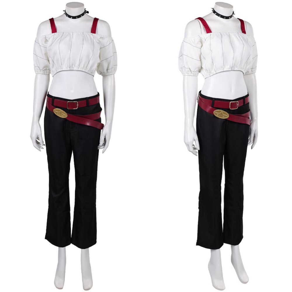 Kirara Hoshi Uniesex White Cosplay Costume Halloween Carnival Outfit