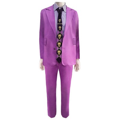 Kira Yoshikage Festival Party Cosplay Costume Halloween Carnival Outfit