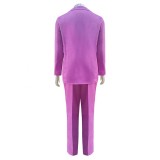 Kira Yoshikage Festival Party Cosplay Costume Halloween Carnival Outfit