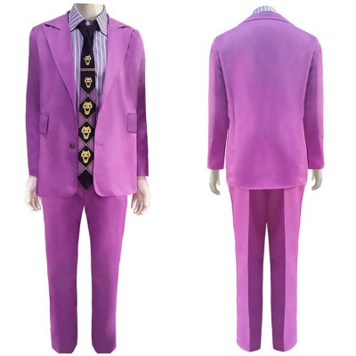 Kira Yoshikage Festival Party Cosplay Costume Halloween Carnival Outfit