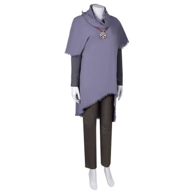 Kingdom of the Planet of the Apes Nova Women Blue Suit Cosplay Costume Halloween Carnival Outfit