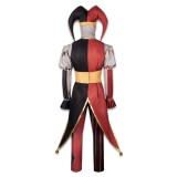 Kingdom of Marionettes Jestyn Red Clown Suit Cosplay Costume Halloween Carnival