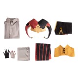Kingdom of Marionettes Jestyn Red Clown Suit Cosplay Costume Halloween Carnival