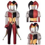 Kingdom of Marionettes Jestyn Red Clown Suit Cosplay Costume Halloween Carnival