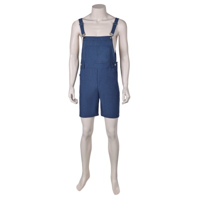 King Shark Overalls Suit Cosplay Costume Halloween Carnival Outfit
