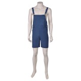 King Shark Overalls Suit Cosplay Costume Halloween Carnival Outfit