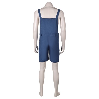 King Shark Overalls Suit Cosplay Costume Halloween Carnival Outfit