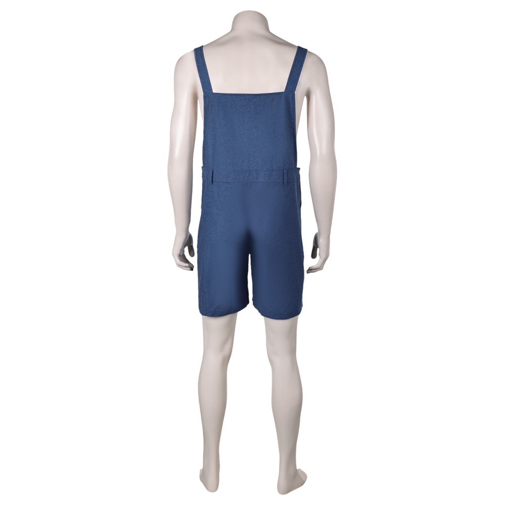 King Shark Overalls Suit Cosplay Costume Halloween Carnival Outfit