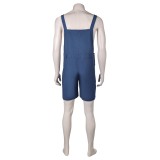 King Shark Overalls Suit Cosplay Costume Halloween Carnival Outfit