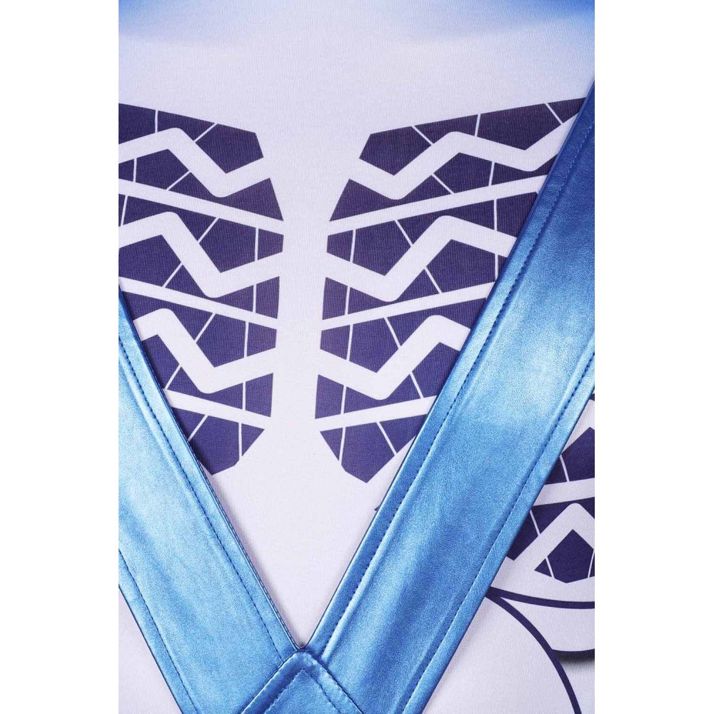 King Shark Jumpsuit Suit Cosplay Costume Halloween Carnival Outfit