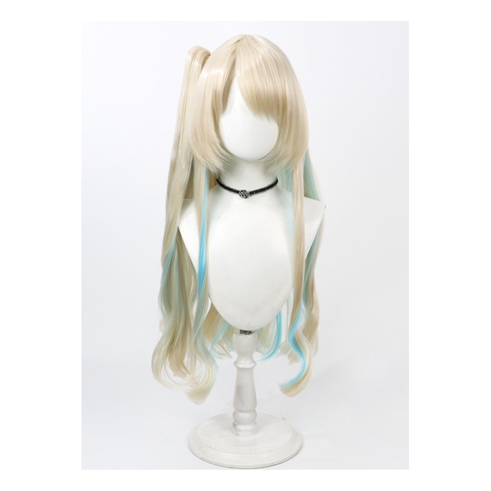 Kimizero Runa Shirakawa Wig Heat Resistant Synthetic Hair Accessories Cosplay Costume Halloween Carnival