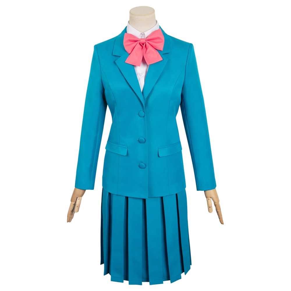 Kimi ni Todoke: From Me to You Season 3 Sawako Kuronuma Blue Uniform Suit Cosplay Costume Halloween Carnival Outfit