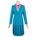 Kimi ni Todoke: From Me to You Season 3 Sawako Kuronuma Blue Uniform Suit Cosplay Costume Halloween Carnival Outfit