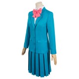 Kimi ni Todoke: From Me to You Season 3 Sawako Kuronuma Blue Uniform Suit Cosplay Costume Halloween Carnival Outfit