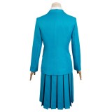 Kimi ni Todoke: From Me to You Season 3 Sawako Kuronuma Blue Uniform Suit Cosplay Costume Halloween Carnival Outfit