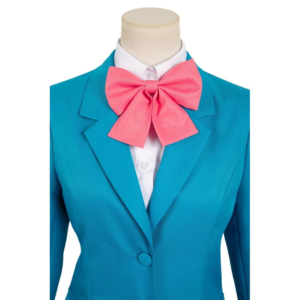 Kimi ni Todoke: From Me to You Season 3 Sawako Kuronuma Blue Uniform Suit Cosplay Costume Halloween Carnival Outfit