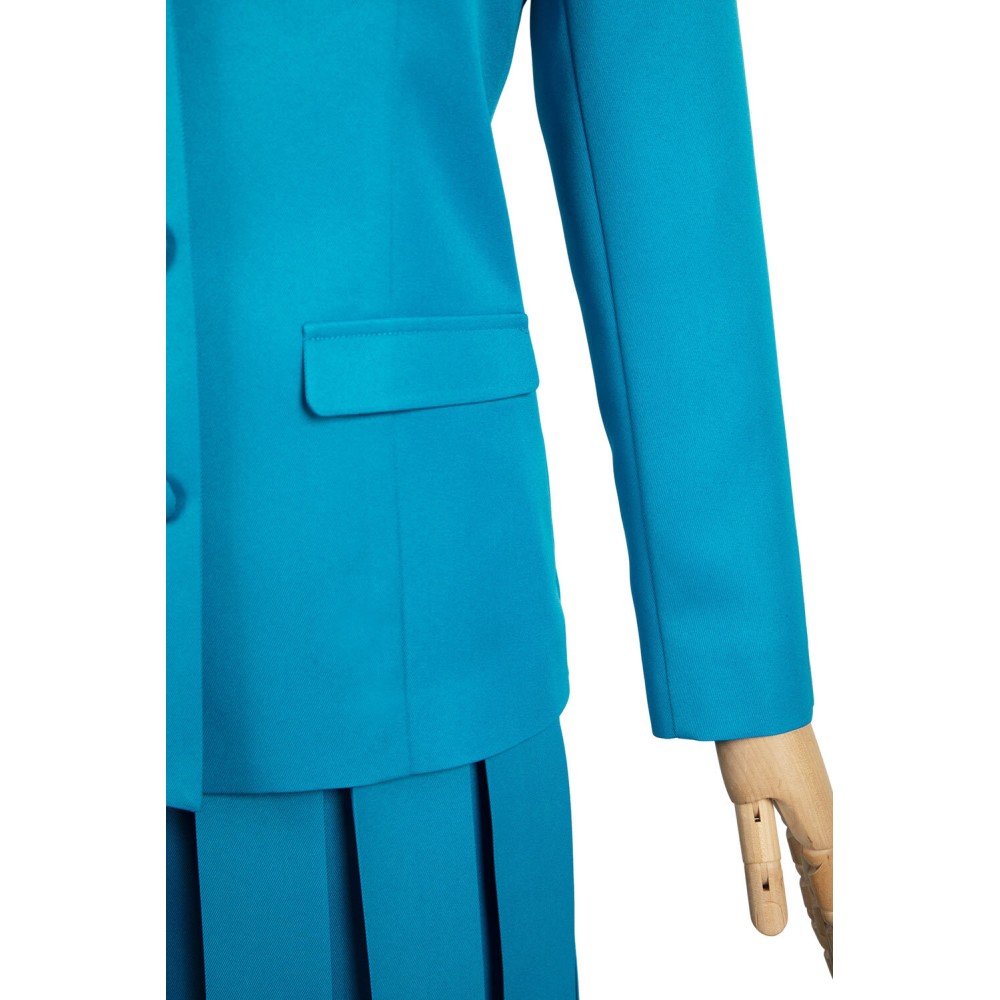 Kimi ni Todoke: From Me to You Season 3 Sawako Kuronuma Blue Uniform Suit Cosplay Costume Halloween Carnival Outfit
