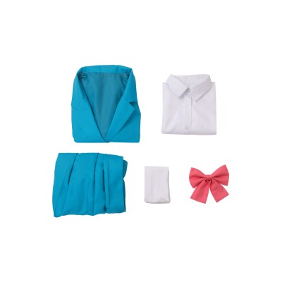 Kimi ni Todoke: From Me to You Season 3 Sawako Kuronuma Blue Uniform Suit Cosplay Costume Halloween Carnival Outfit