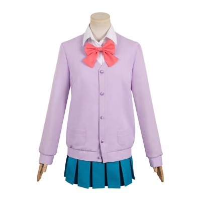 Kimi ni Todoke: From Me to You Season 3 Kurumizawa Ume Pink Uniform Suit Cosplay Costume Halloween Carnival Outfit