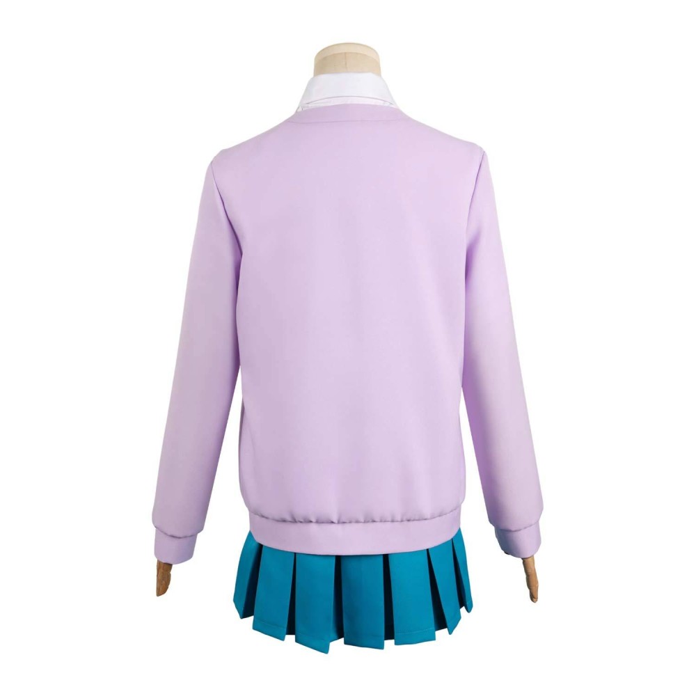 Kimi ni Todoke: From Me to You Season 3 Kurumizawa Ume Pink Uniform Suit Cosplay Costume Halloween Carnival Outfit