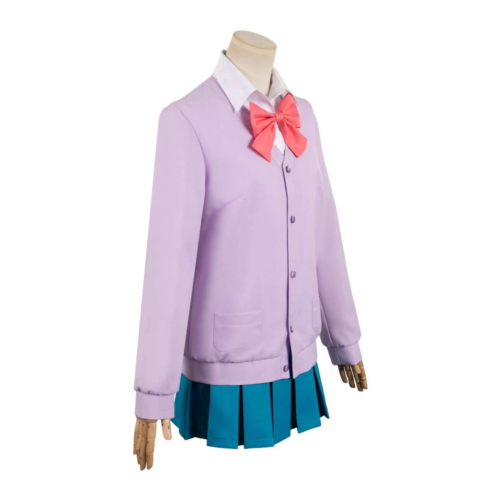 Kimi ni Todoke: From Me to You Season 3 Kurumizawa Ume Pink Uniform Suit Cosplay Costume Halloween Carnival Outfit