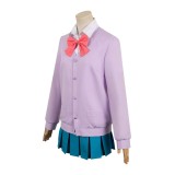 Kimi ni Todoke: From Me to You Season 3 Kurumizawa Ume Pink Uniform Suit Cosplay Costume Halloween Carnival Outfit