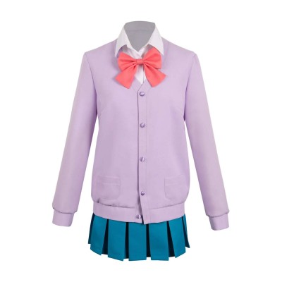 Kimi ni Todoke: From Me to You Season 3 Kurumizawa Ume Pink Uniform Suit Cosplay Costume Halloween Carnival Outfit