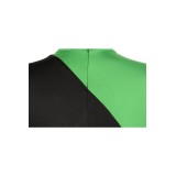 Kim Possible Shego Green Suit Cosplay Costume Halloween Carnival Outfit