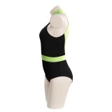 Kim Possible Shego Adult Swimsuit Suit Cosplay Costume Halloween Carnival Outfit