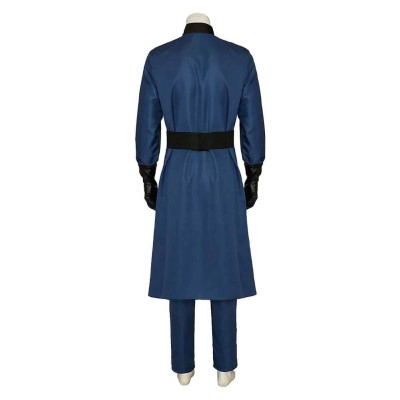 Kim Possible Dr. Drakken Blue Uniform Cosplay Costume Halloween Carnival Outfit