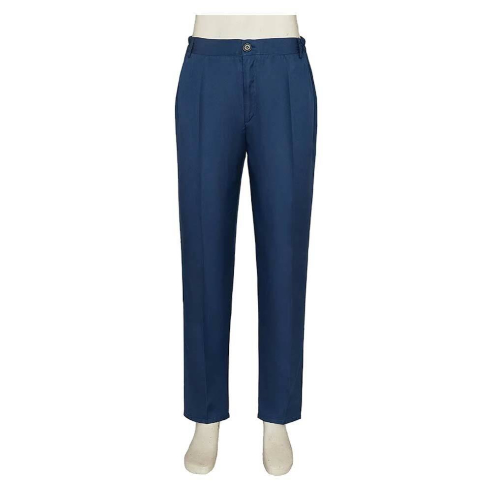 Kim Possible Dr. Drakken Blue Uniform Cosplay Costume Halloween Carnival Outfit