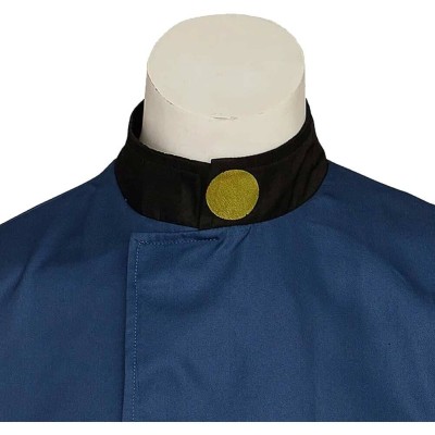 Kim Possible Dr. Drakken Blue Uniform Cosplay Costume Halloween Carnival Outfit