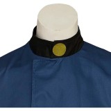 Kim Possible Dr. Drakken Blue Uniform Cosplay Costume Halloween Carnival Outfit