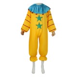 Killer Klowns from Outer Space 2024 Shorty Clown Jumpsuit Suit Cosplay Costume Halloween Carnival Outfit