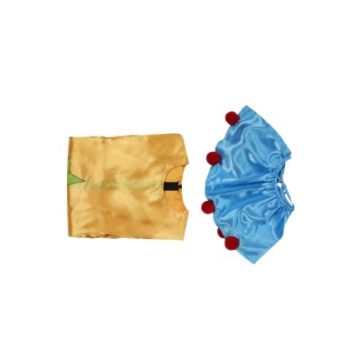 Killer Klowns from Outer Space 2024 Shorty Clown Jumpsuit Suit Cosplay Costume Halloween Carnival Outfit