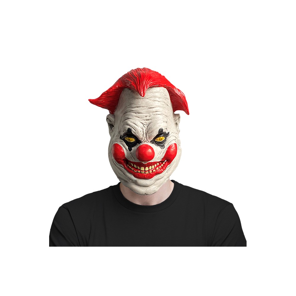 Killer Klowns from Outer Space 2024 Chubby Fat Clown Latex Masks Helmet Masquerade Props Cosplay Costume Halloween Carnival