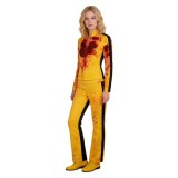 Kill Bill The Bride Women Yellow Training Cosplay Costume Halloween Carnival Outfit