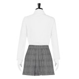 Kill Bill Gogo Yubari Women Black Uniform Cosplay Costume Halloween Carnival Outfit