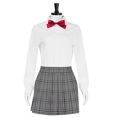 Kill Bill Gogo Yubari Women Black Uniform Cosplay Costume Halloween Carnival Outfit