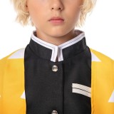 Agatsuma Zenitsu Kids Festival Christmas Party Cosplay Costume Halloween Carnival Outfit