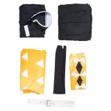 Agatsuma Zenitsu Kids Festival Christmas Party Cosplay Costume Halloween Carnival Outfit