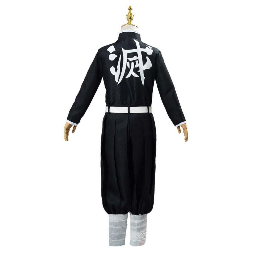 Agatsuma Zenitsu Kids Festival Christmas Party Cosplay Costume Halloween Carnival Outfit