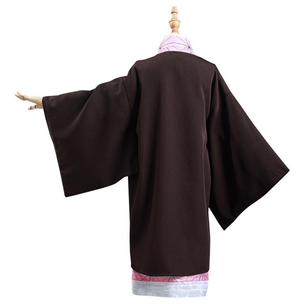 Nezuko Kamado Kids Children Festival Christmas Party Cosplay Costume Halloween Carnival Outfit