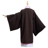 Nezuko Kamado Kids Children Festival Christmas Party Cosplay Costume Halloween Carnival Outfit